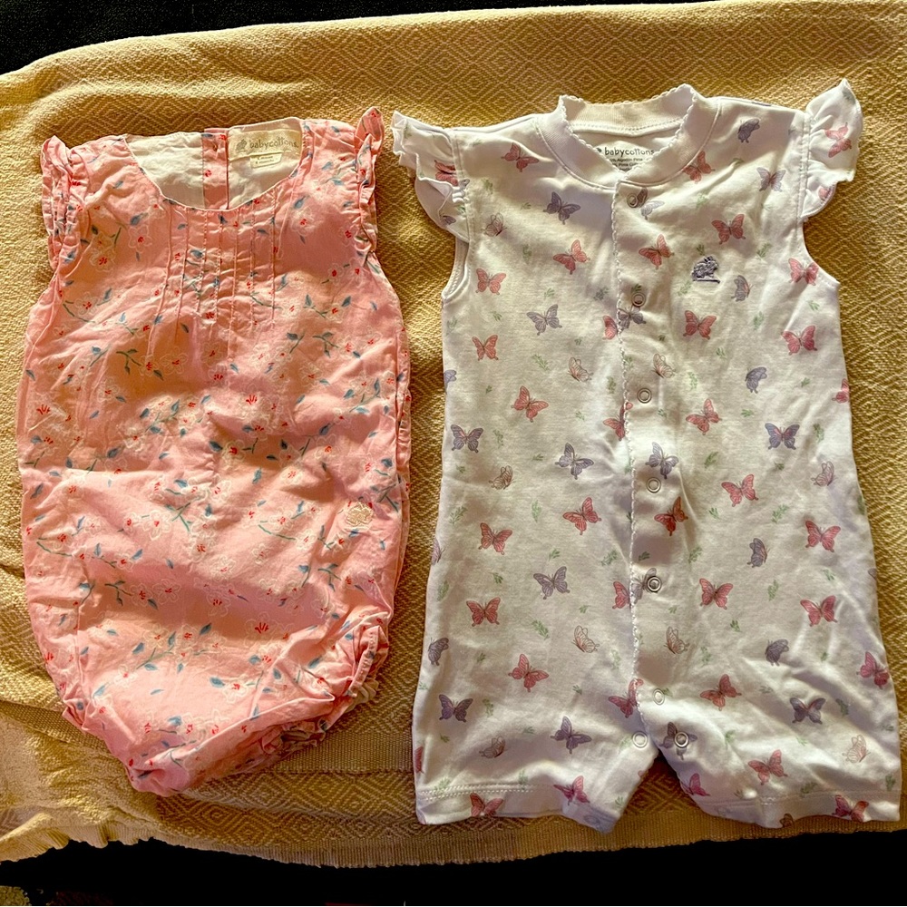 Babycottons Romper Bundle - NWOT